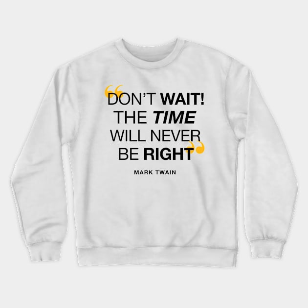 Time Crewneck Sweatshirt by Aefe